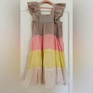 NWT Peek Ruffle Tiered Dress